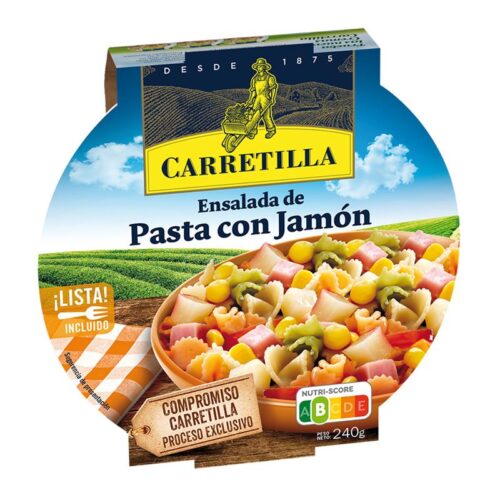 Ensalada Pasta con Jamón Carretilla Pic-Nic 240g